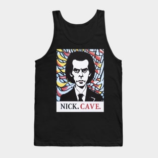 Nick Cave Portrait Poster - "Nick Cave: A Musical Odyssey" Tank Top